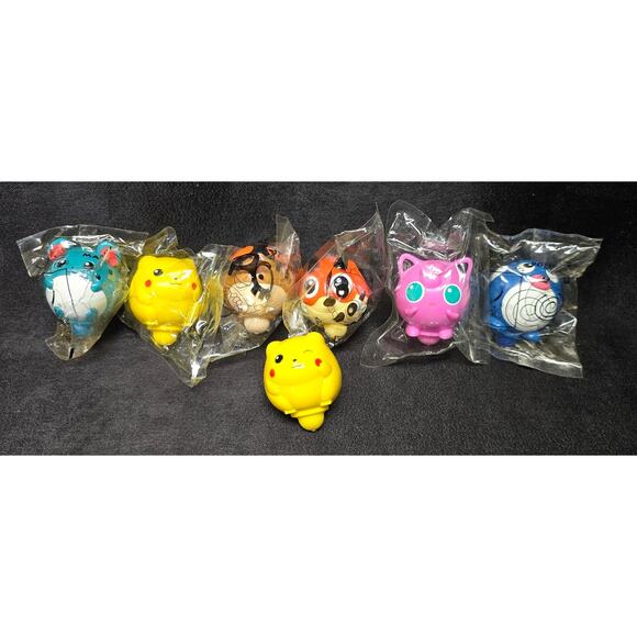 Pokémon Spin Top Figurine Kellogg's Cereal Spinning Toy Set Jigglypuff Pokemon - Picture 1 of 10